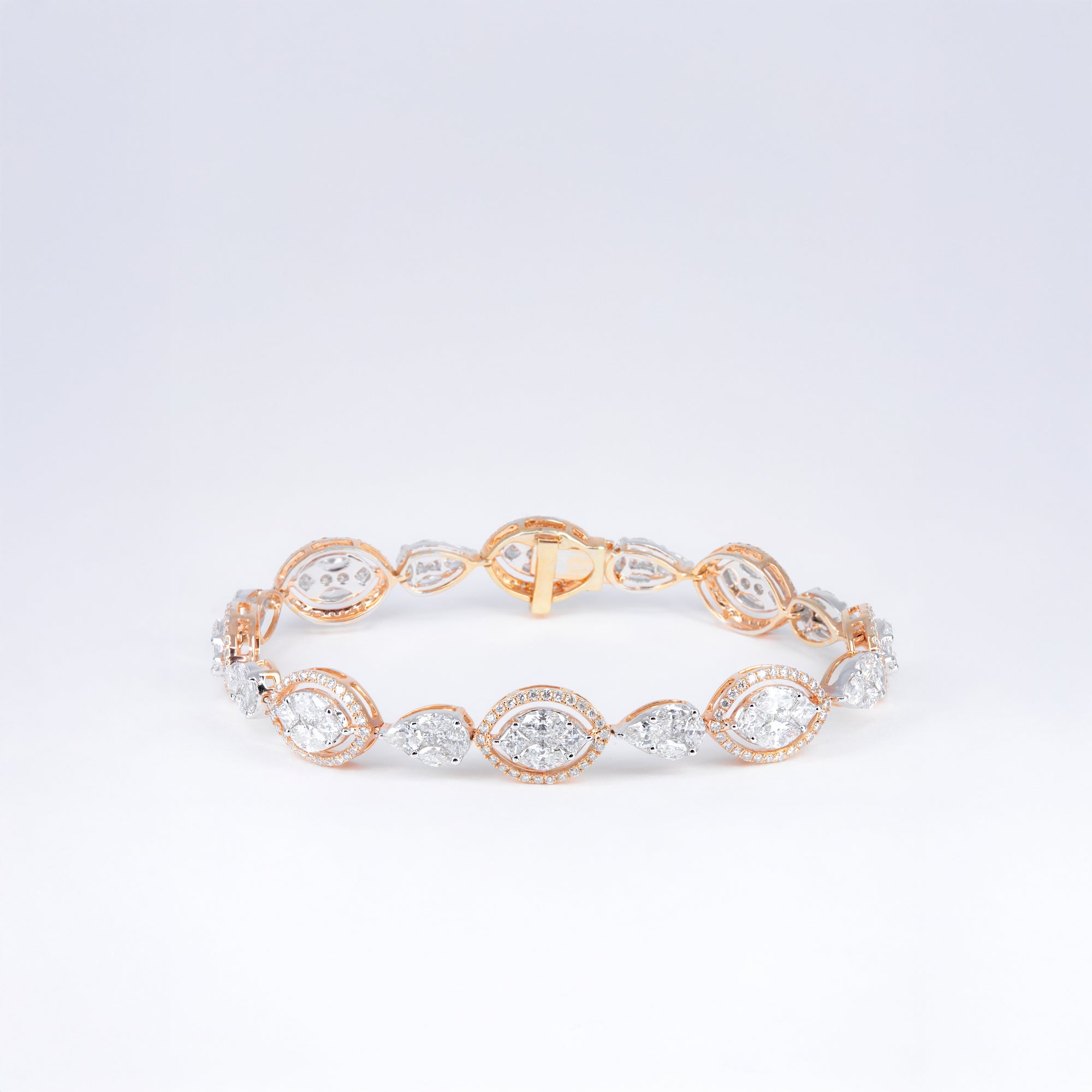 Bracelet diamants illusion