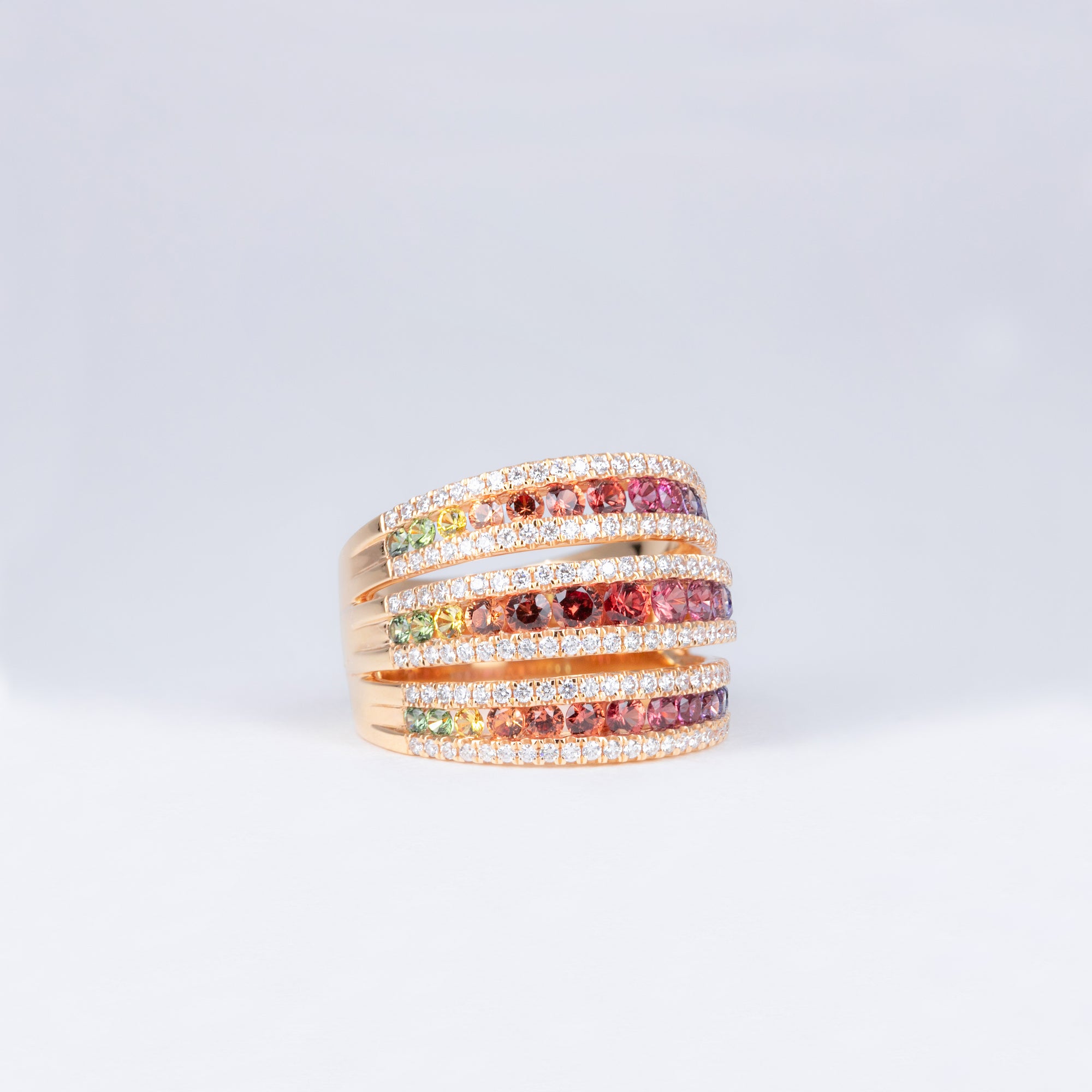 Bague Arc en Ciel