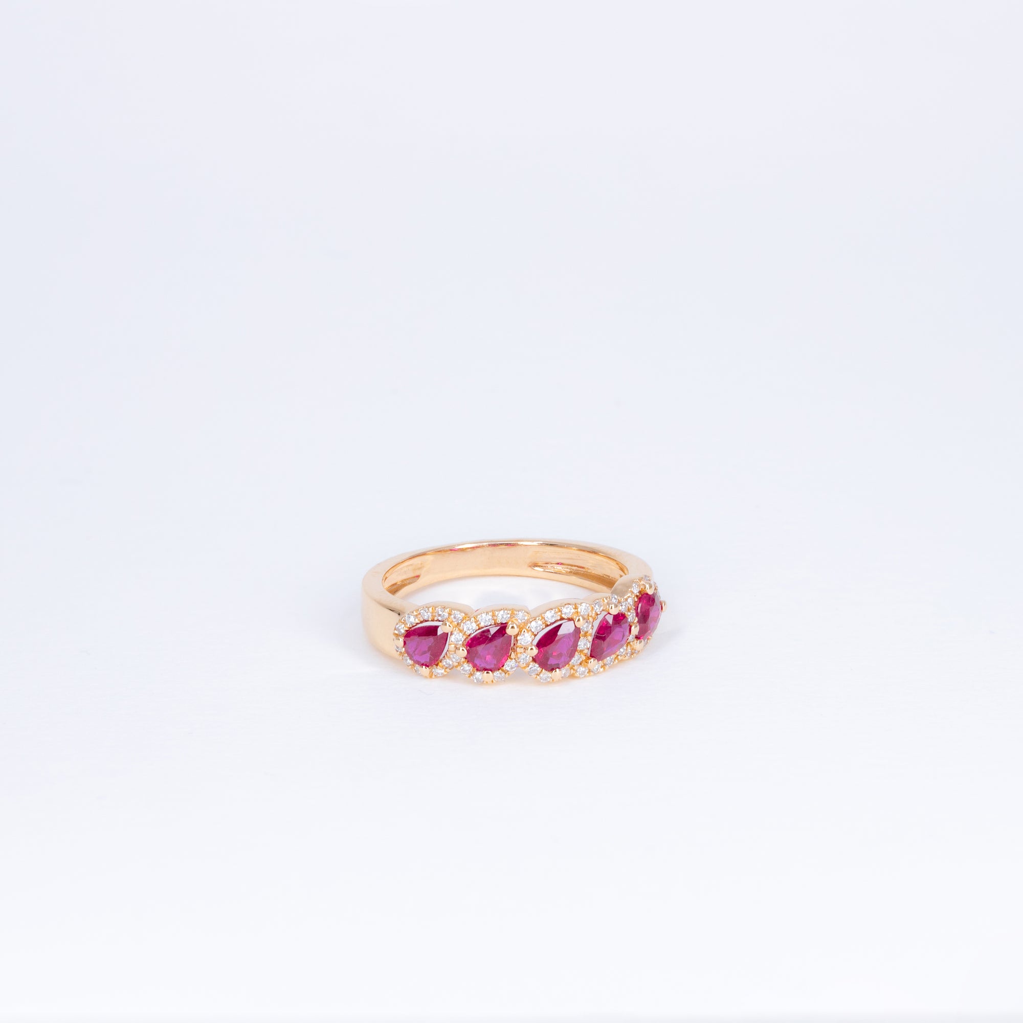 Bague Rubis Céleste