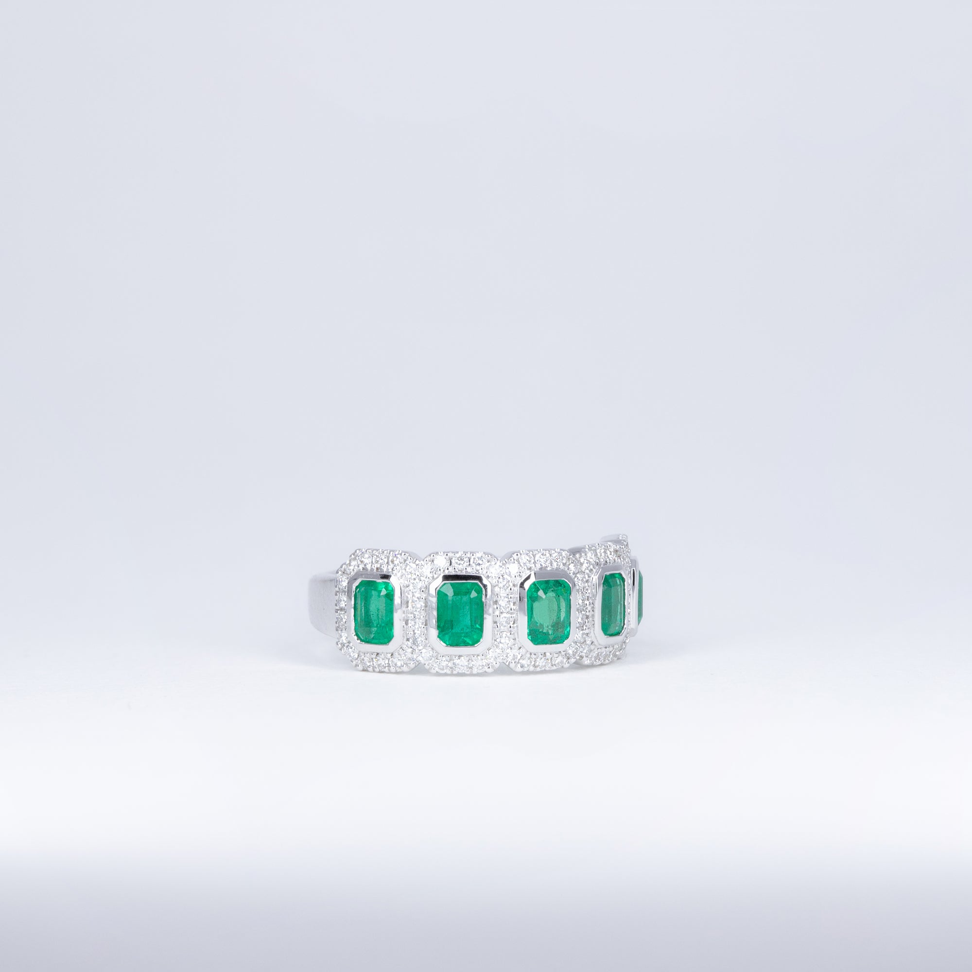Bague Galerie d’Émeraudes