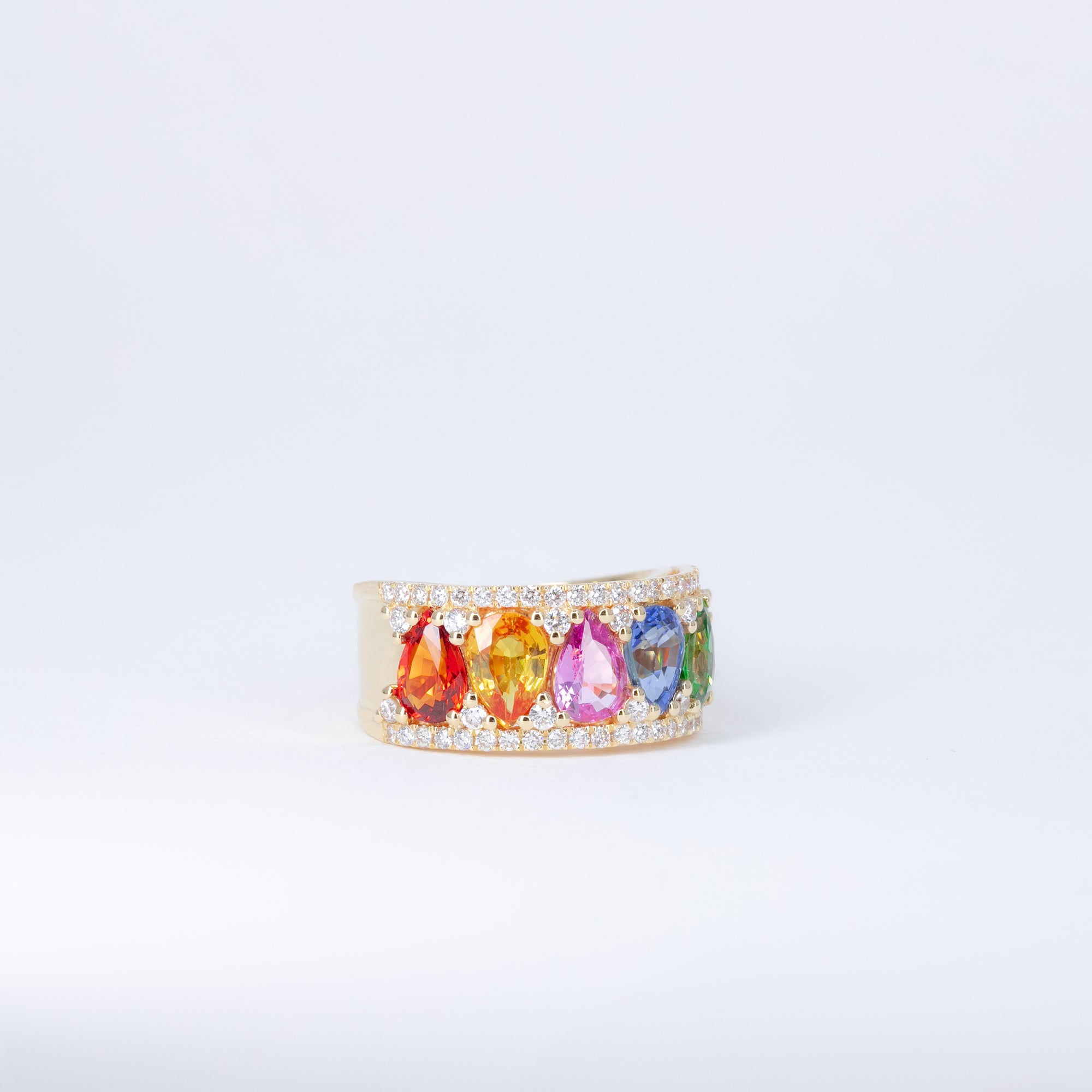 Bague arlequin
