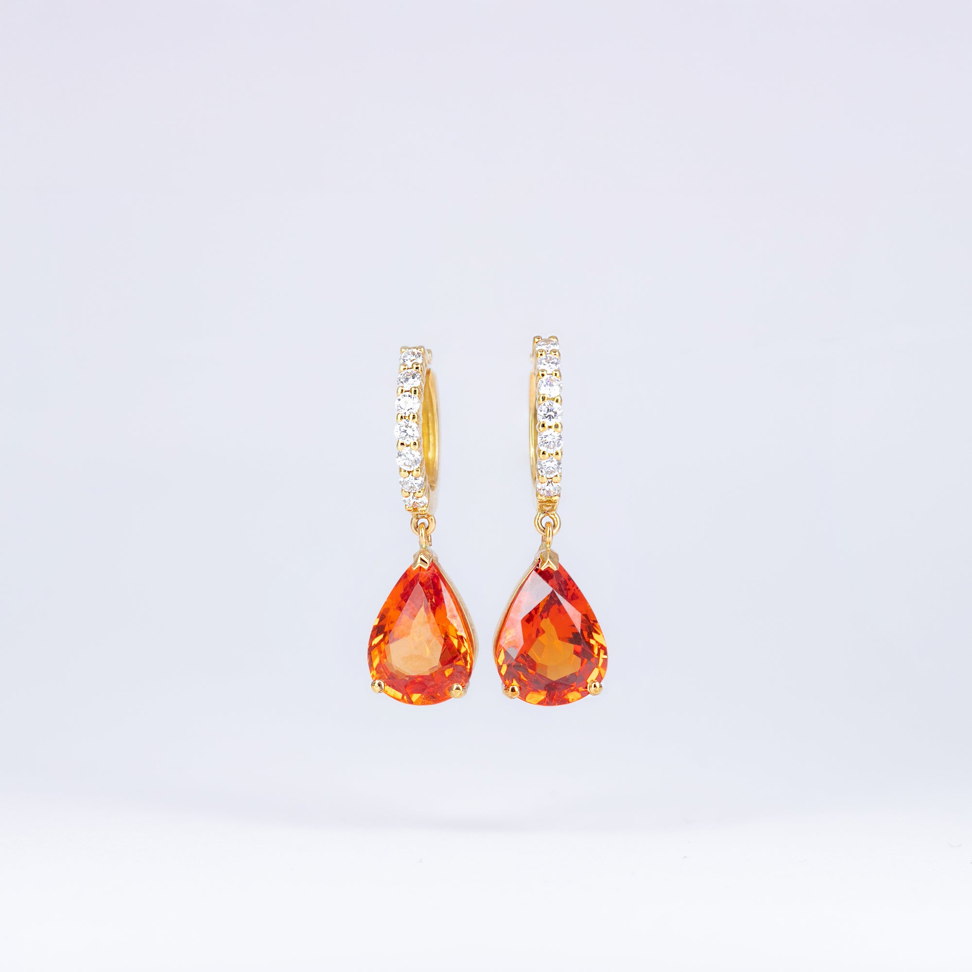 Boucles d’oreilles Duo Spessartites