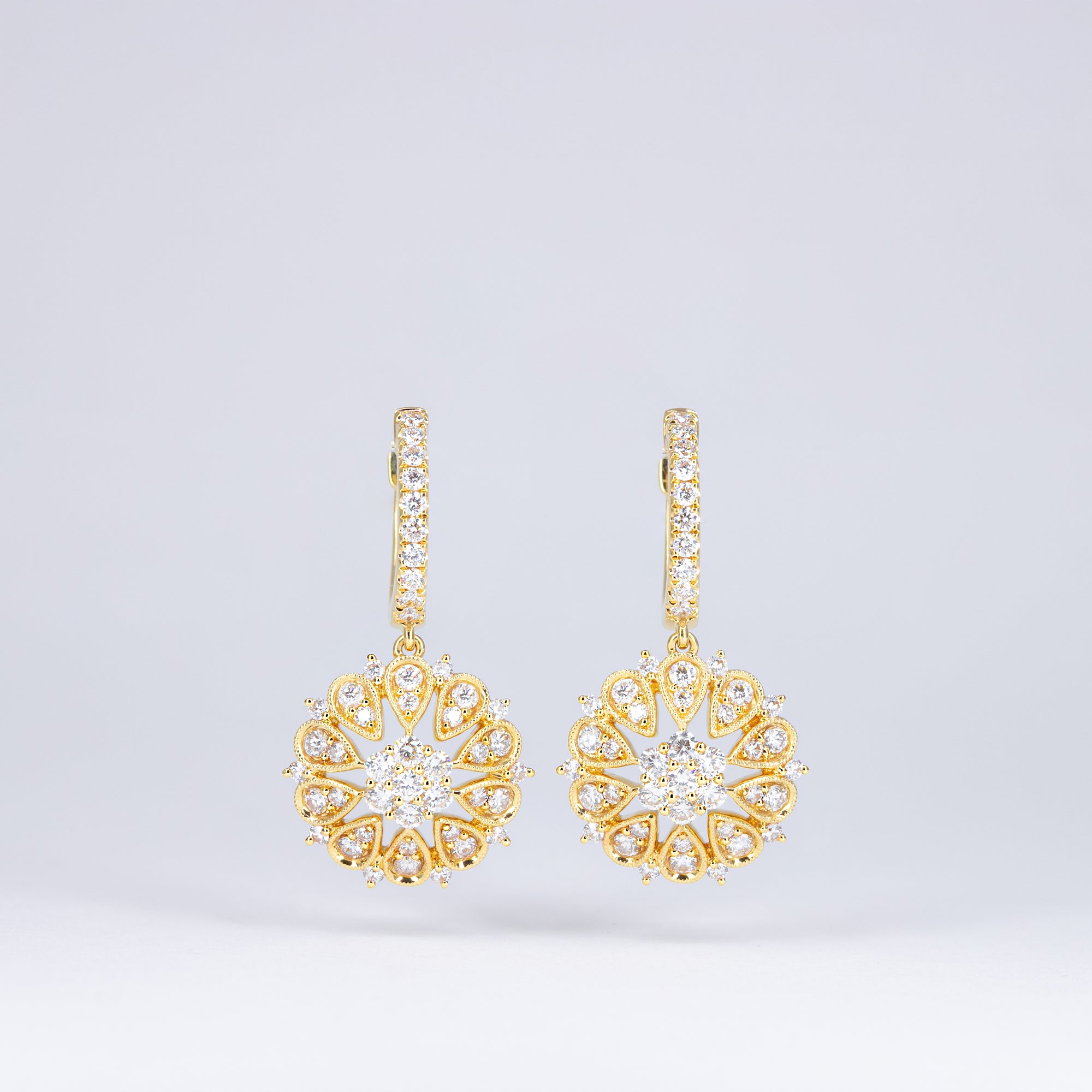 Boucles d’oreilles Soleil