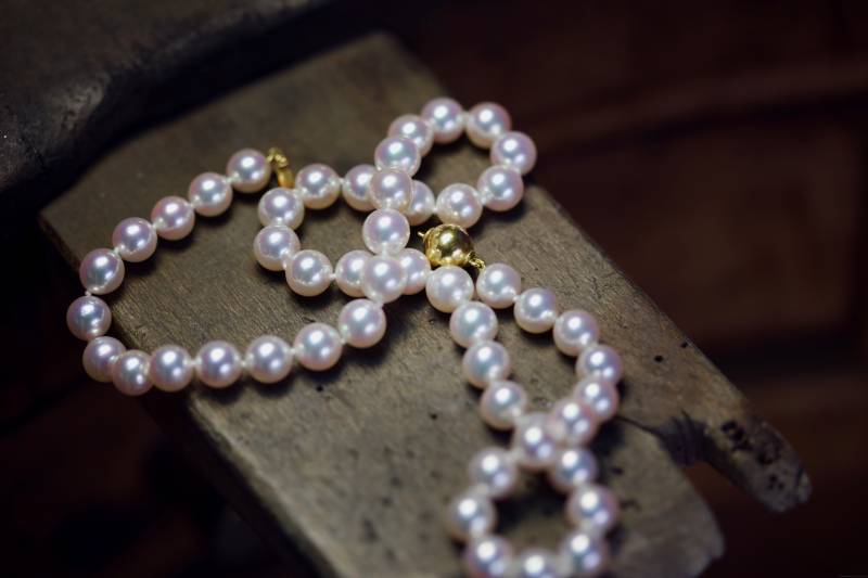 collier de perles de cultures joaillerie Bordeaux Mérignac Le Bouscat Biarritz 