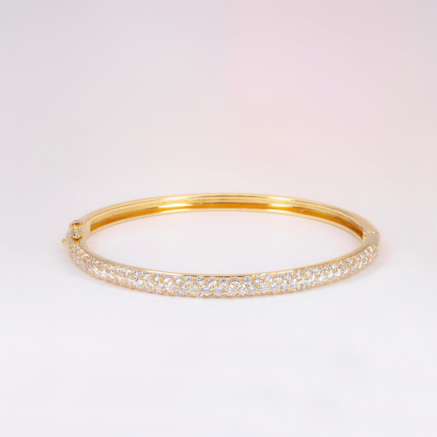 Bracelet Or Jaune et Diamants
