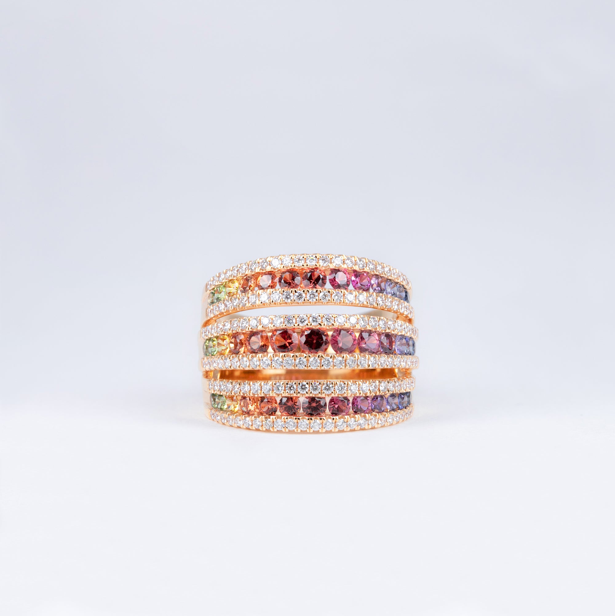 Bague Arc en Ciel