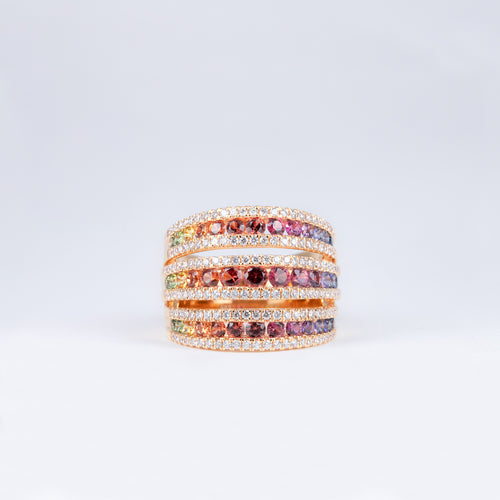 Bague Arc en Ciel