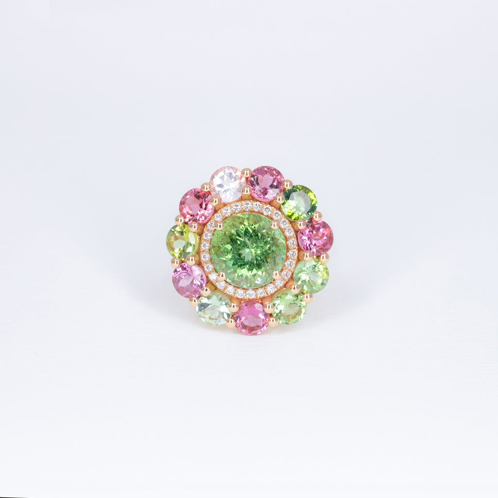 Bague Jardin de Tourmalines