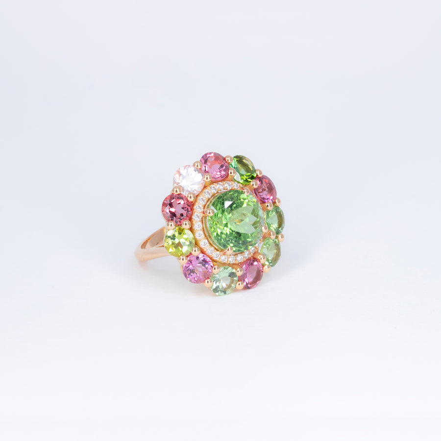 Bague Jardin de Tourmalines
