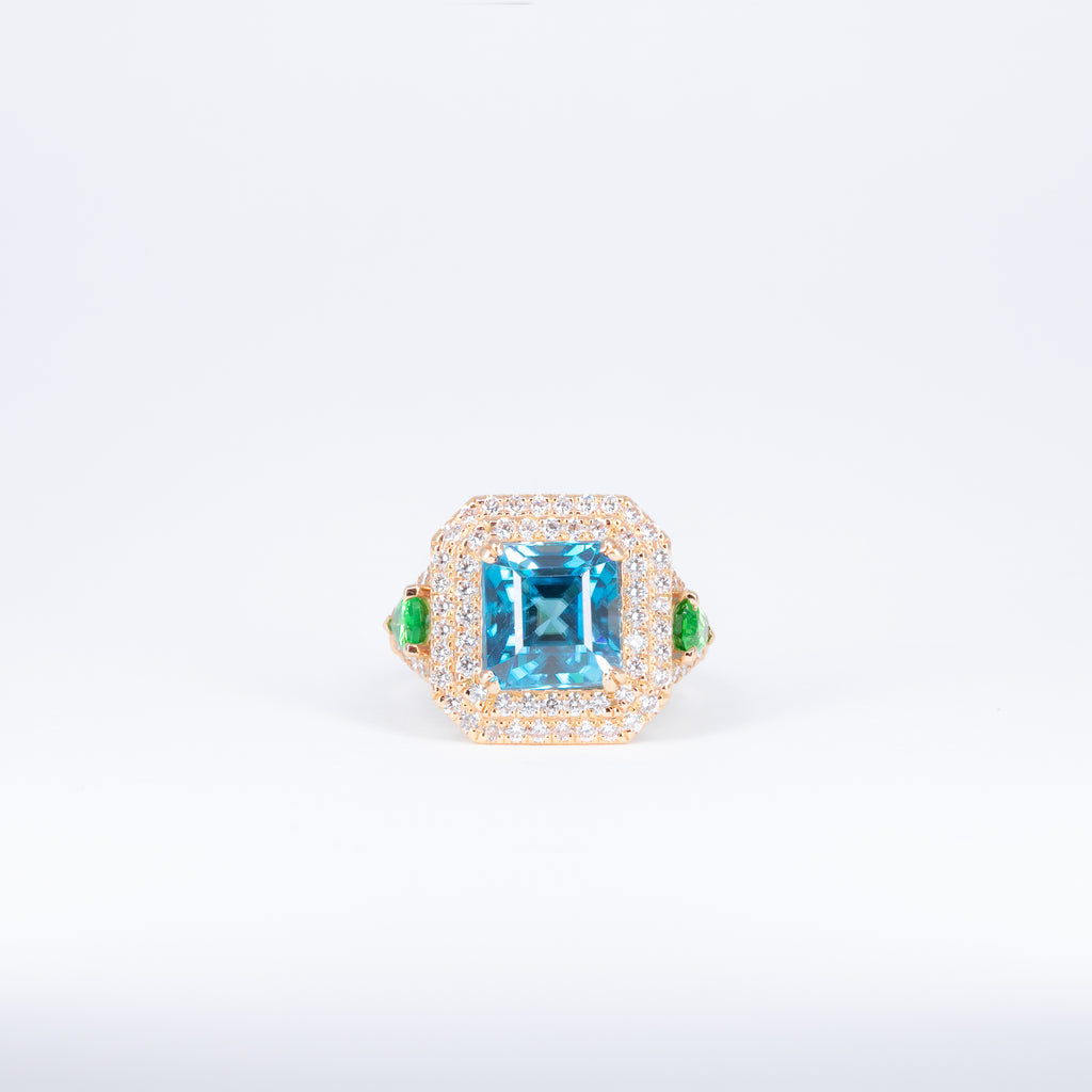 Bague Tourmalines