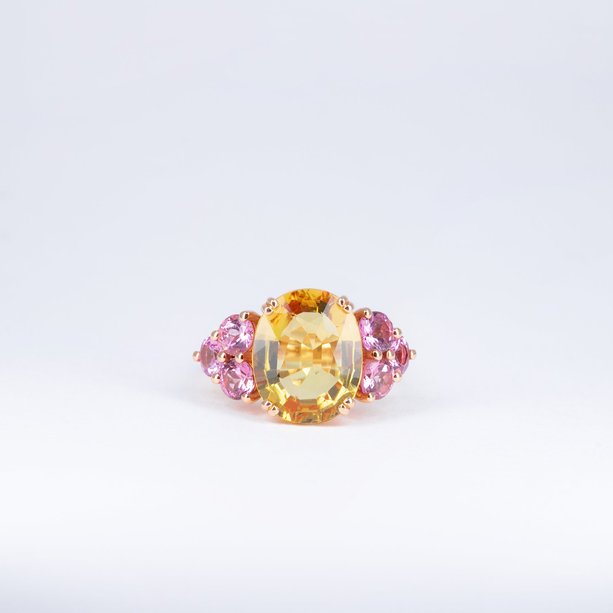 Bague Béryl et Spinelles
