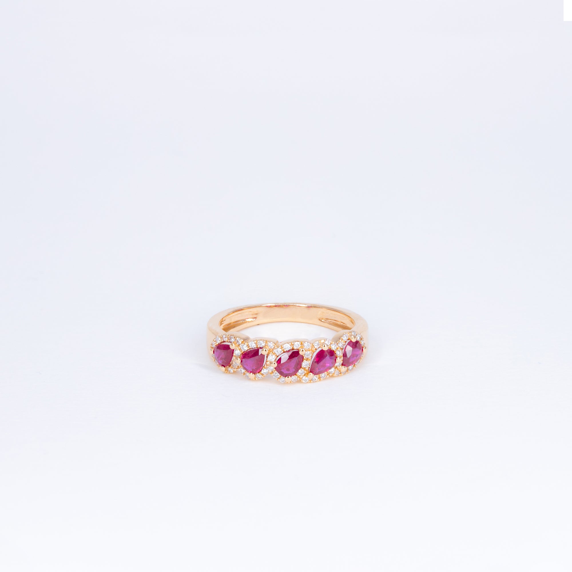 Bague Rubis Céleste