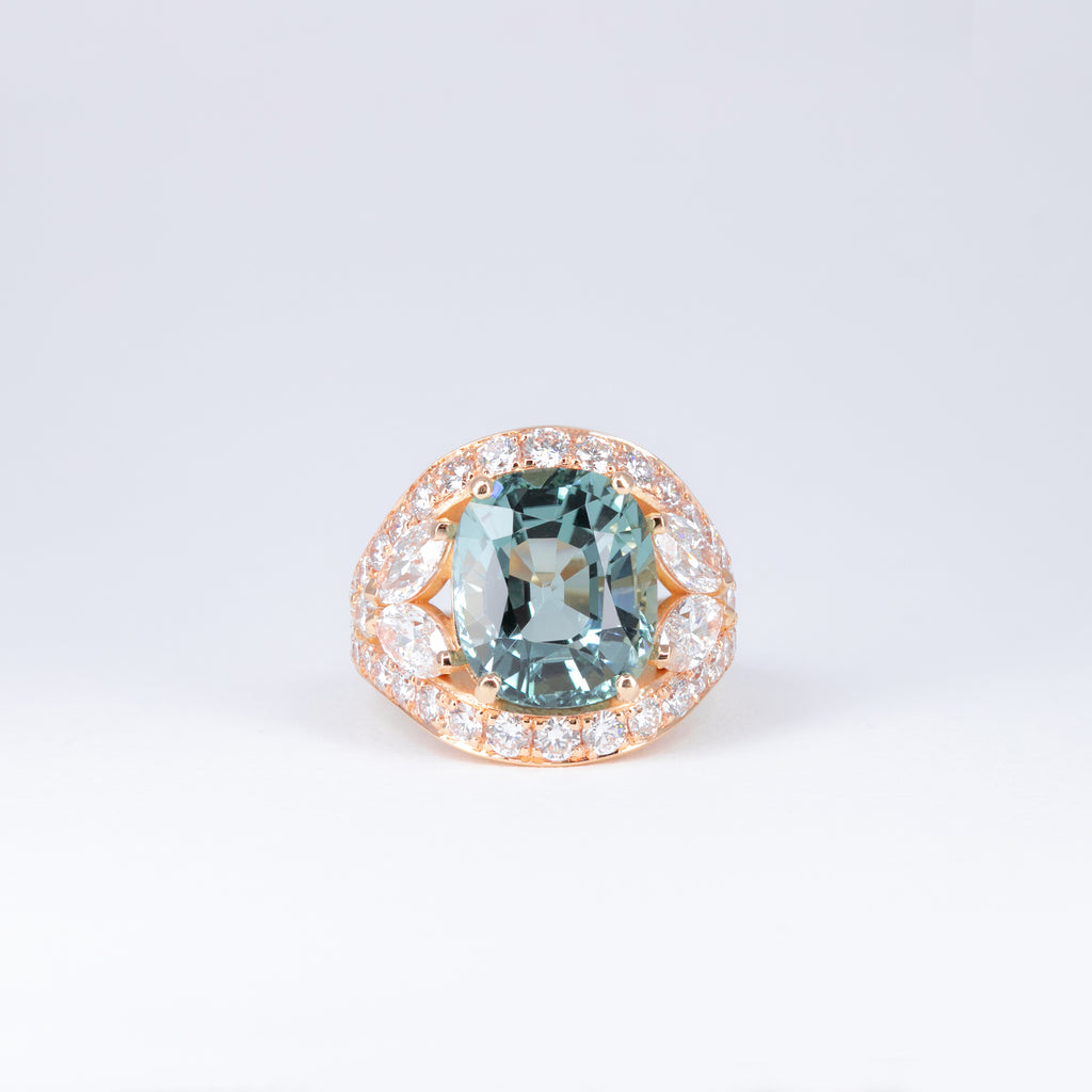 Bague Bleu Lagon