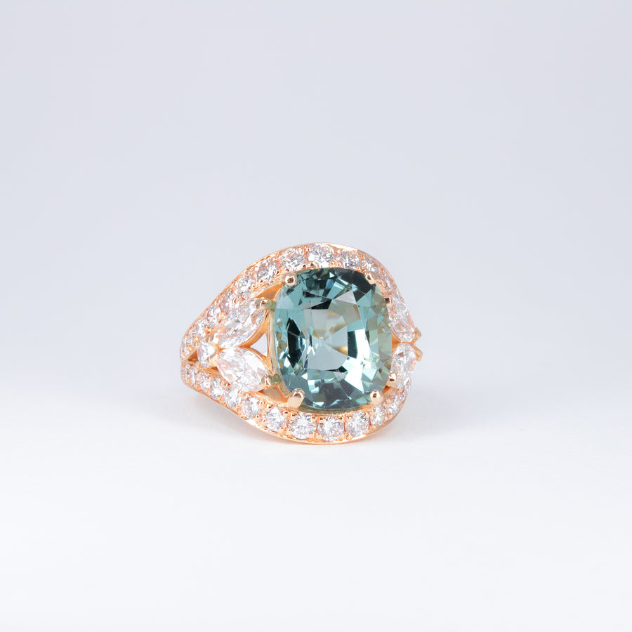 Bague Bleu Lagon
