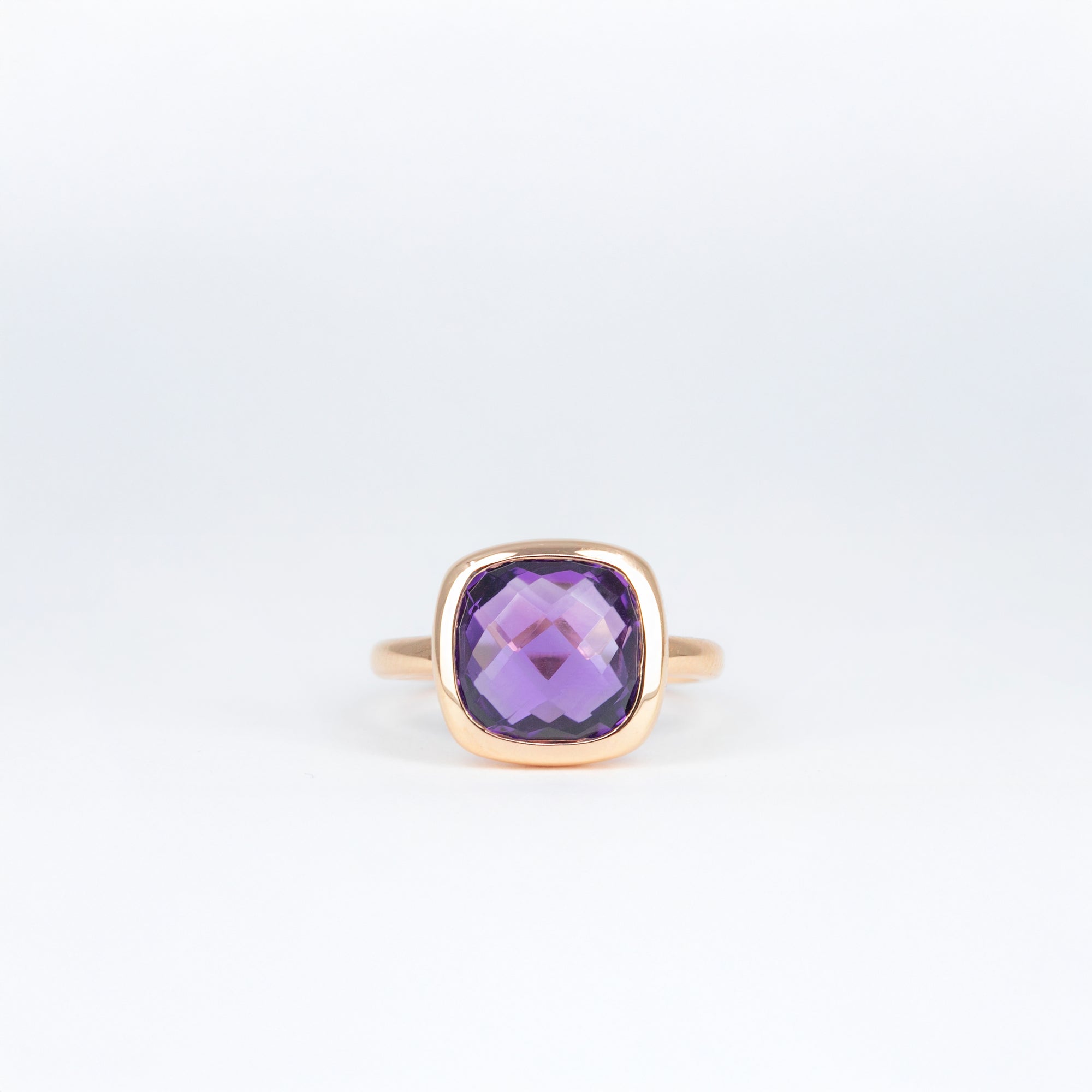Bague Améthyste Coussin