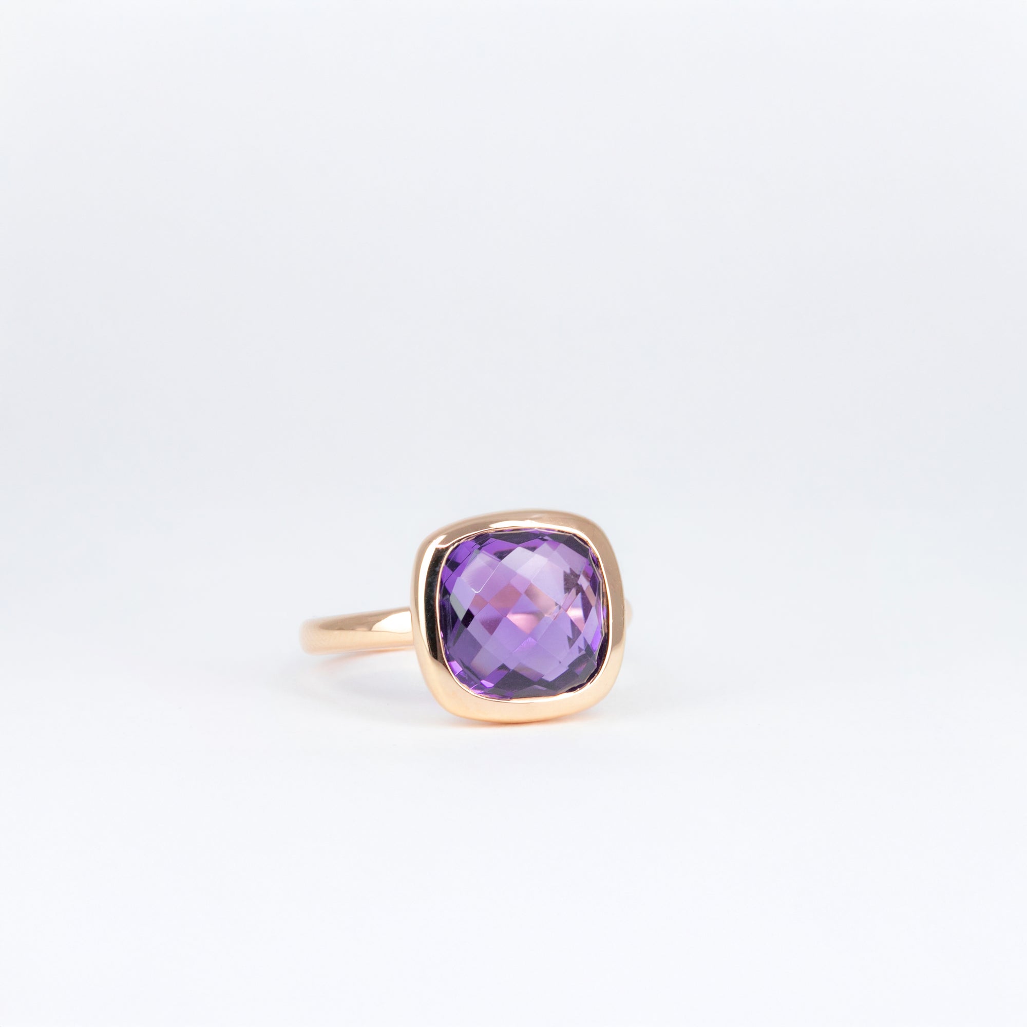 Bague Améthyste Coussin