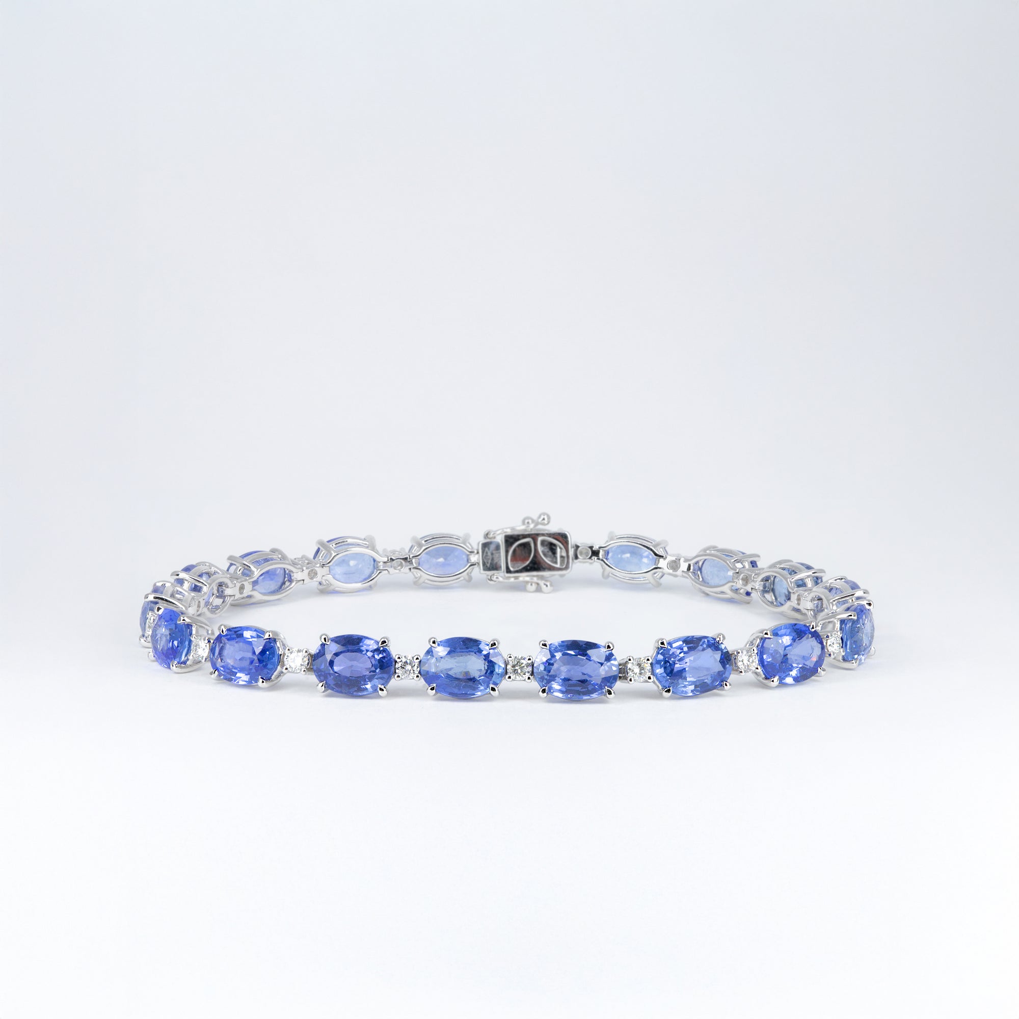 Bracelet saphirs et diamants