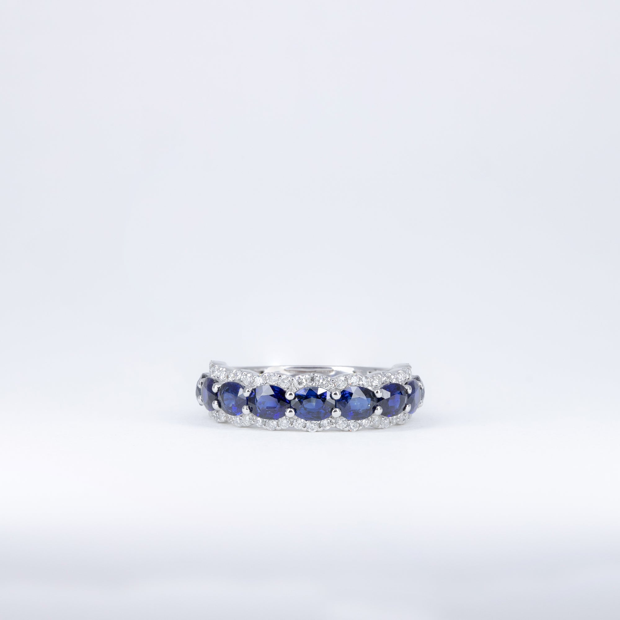 Bague Neuf Saphirs