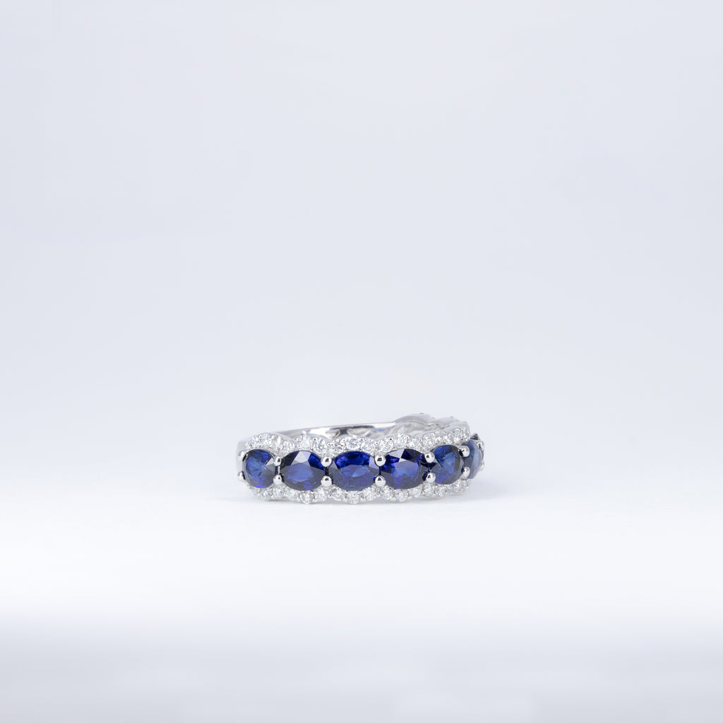 Bague Neuf Saphirs