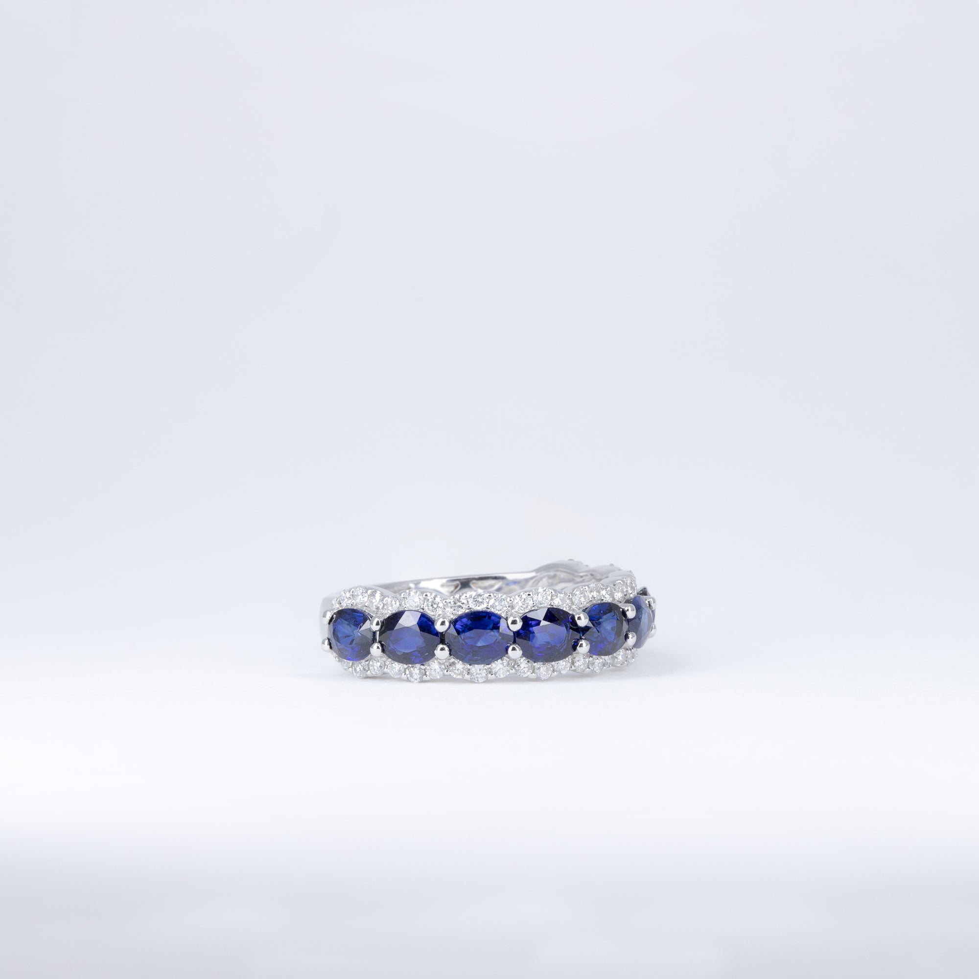 Bague Neuf Saphirs