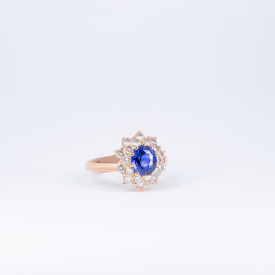 Bague Saphir Reine