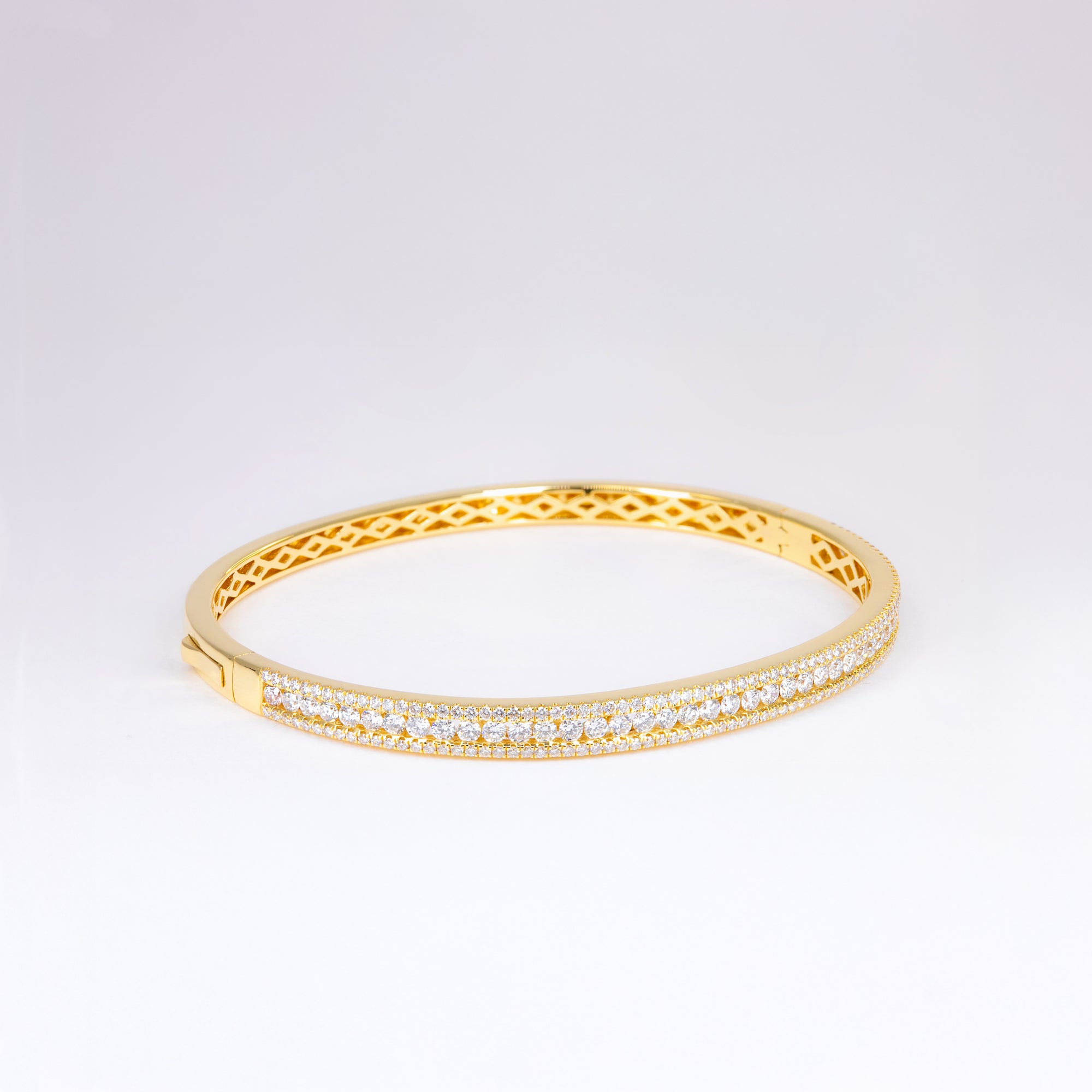 Bracelet Or Jaune et Diamants