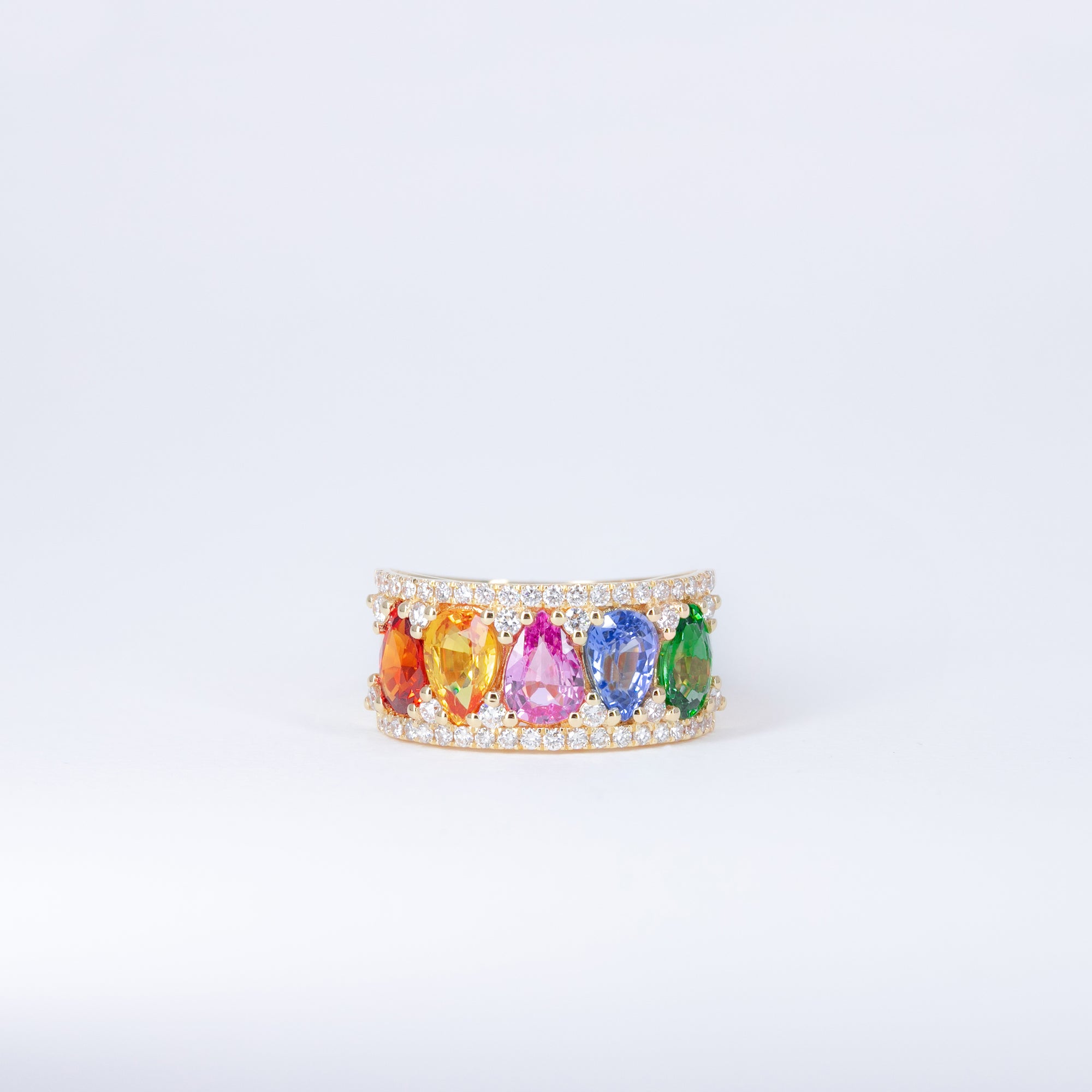 Bague arlequin