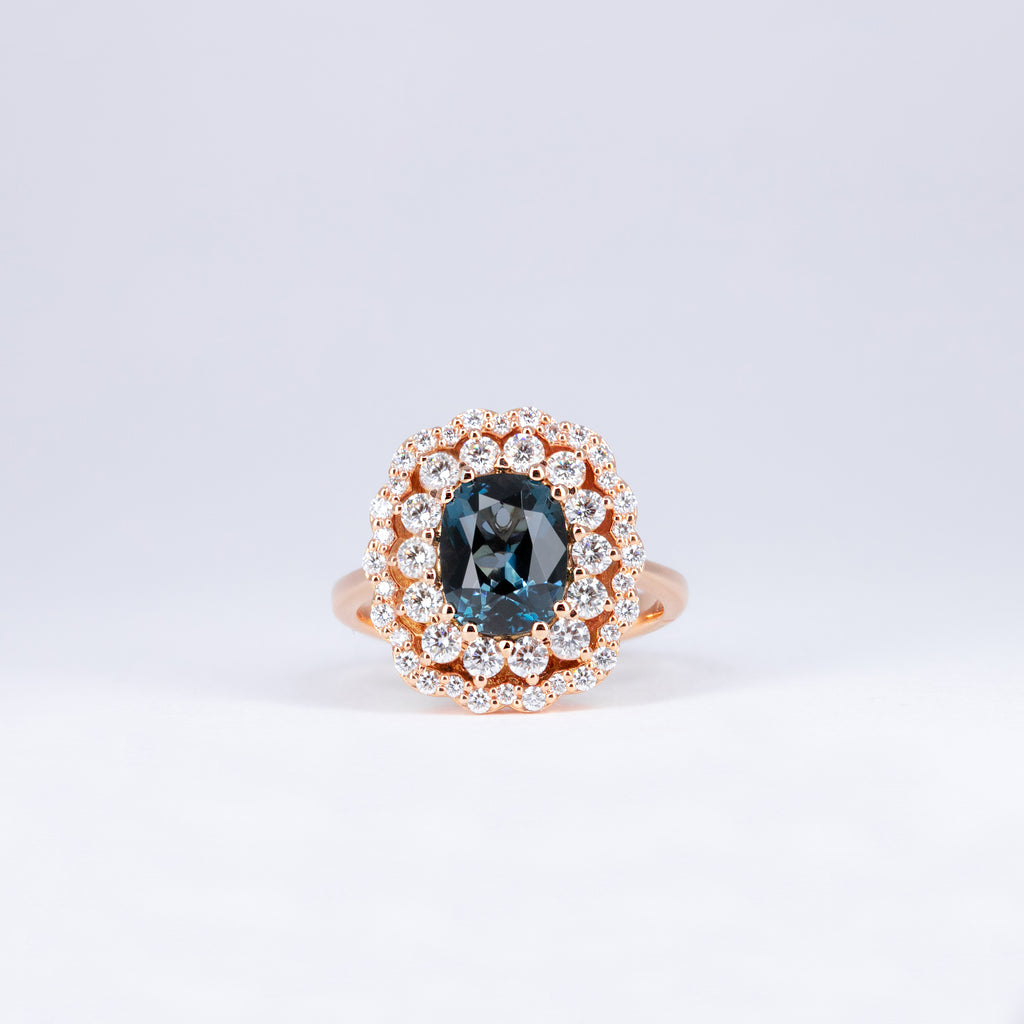 Bague London Blue