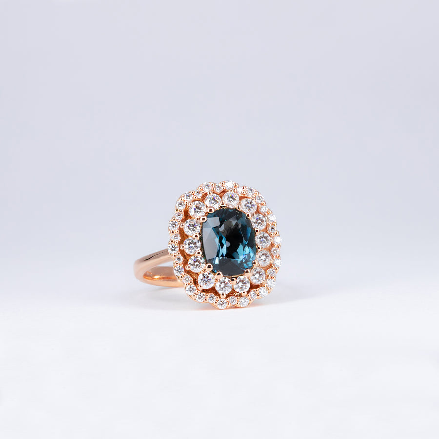 Bague London Blue