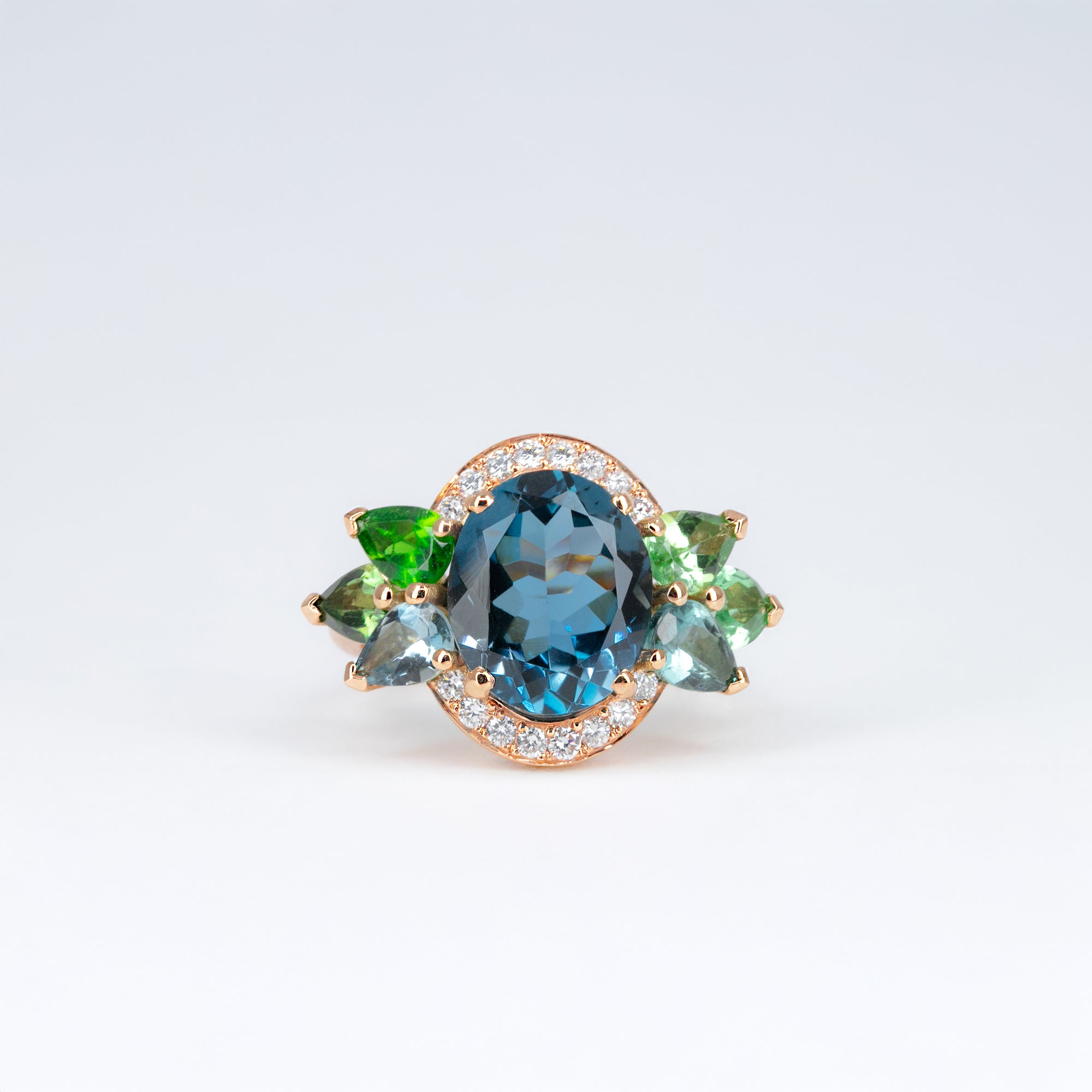 Bague London Blue