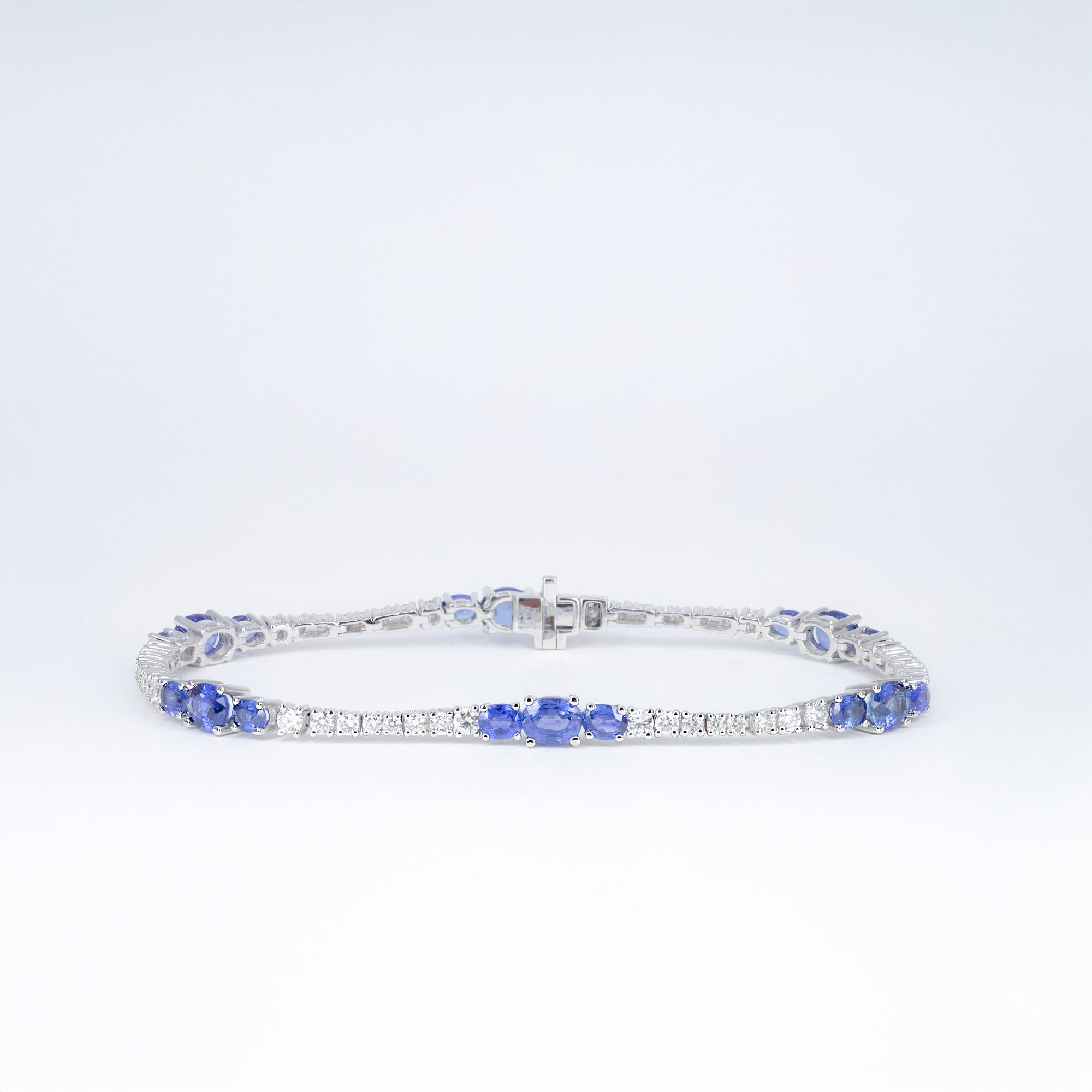 Bracelet saphirs et diamants