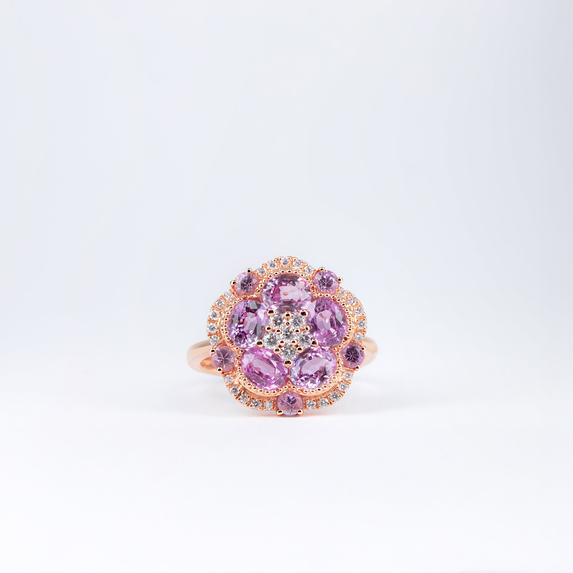 Bague fleur de shapir