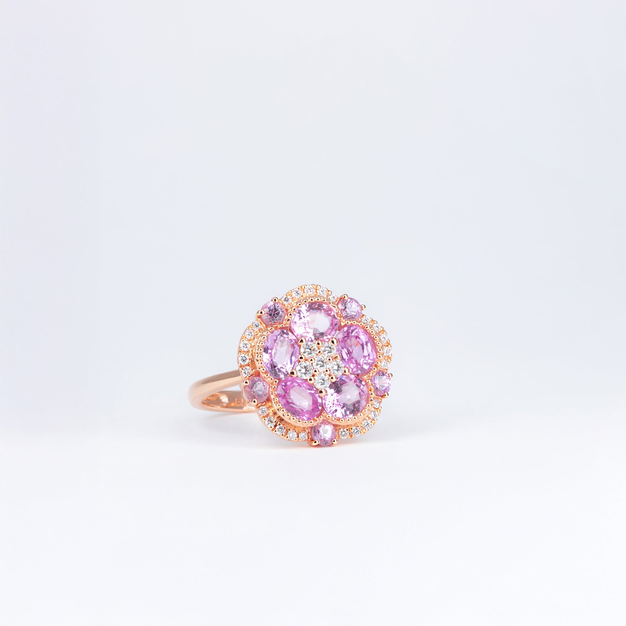 Bague fleur de shapir