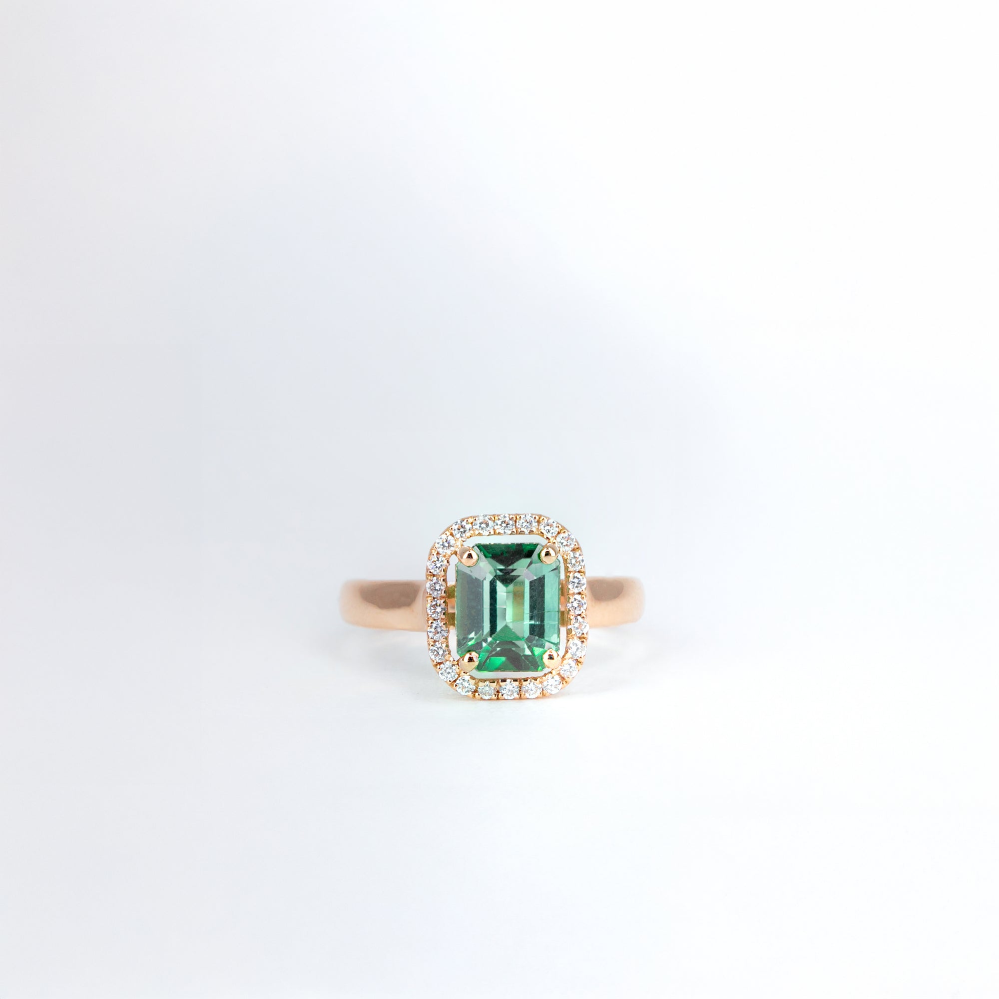 Bague Icone tourmaline verte