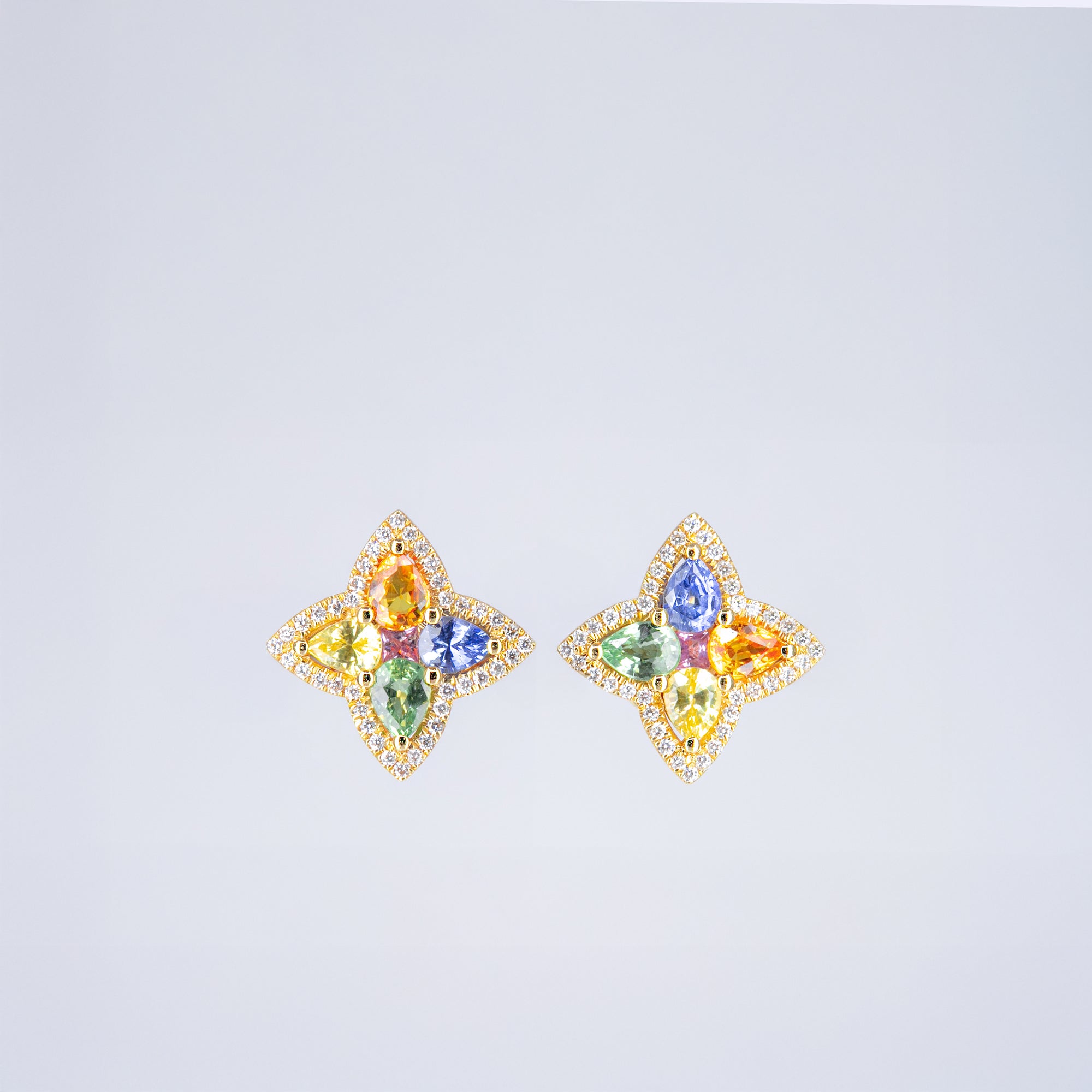 BOUCLES D’OREILLES ÉTOILES ARLEQUIN