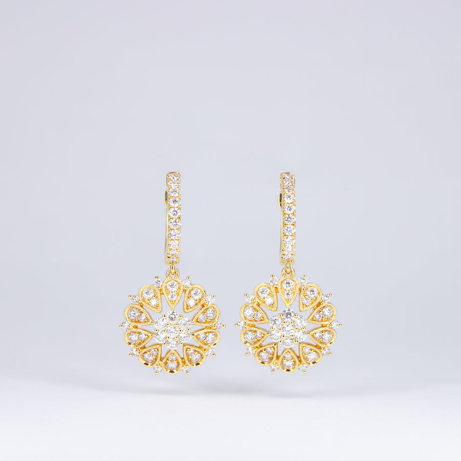Boucles d’oreilles Soleil