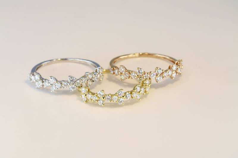 alliances, alliances moderne, alliance or rose